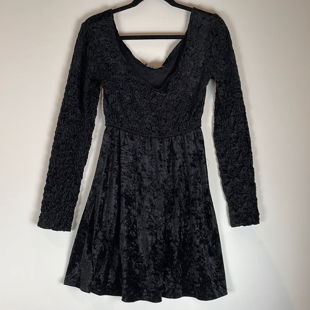 City Triangles Black Velvet Dress | Tag Size 9